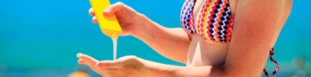 applicare la crema solare nel modo corretto
